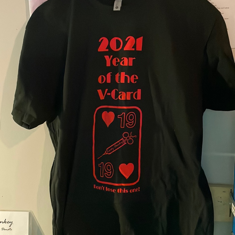 2021 Year of the V-card Tee